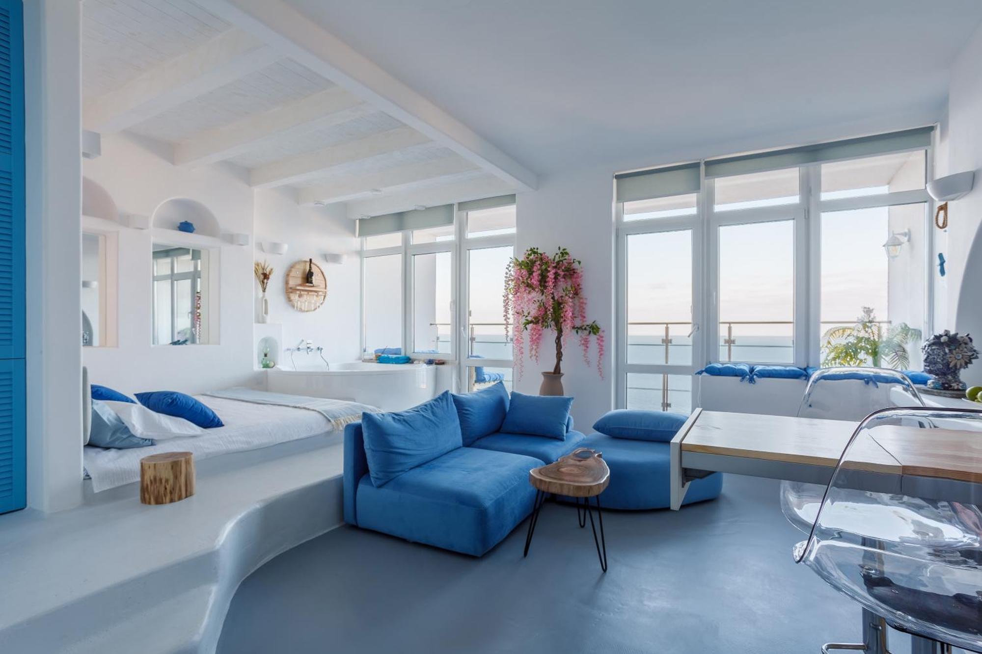Anna Maria Santorini - Greek Suite & Large Sea Terrace Arcadia Odesa Exterior photo