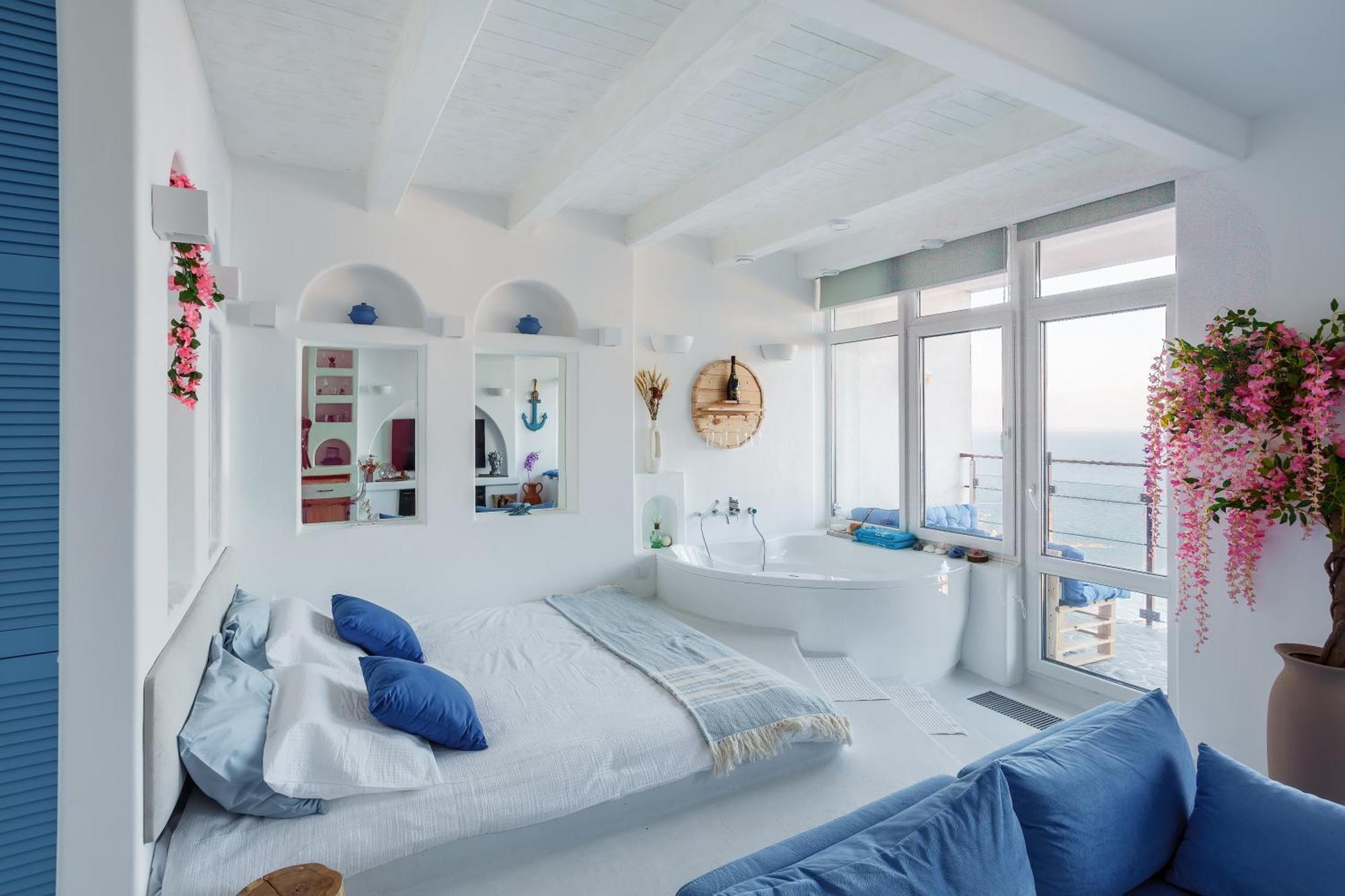 Anna Maria Santorini - Greek Suite & Large Sea Terrace Arcadia Odesa Exterior photo