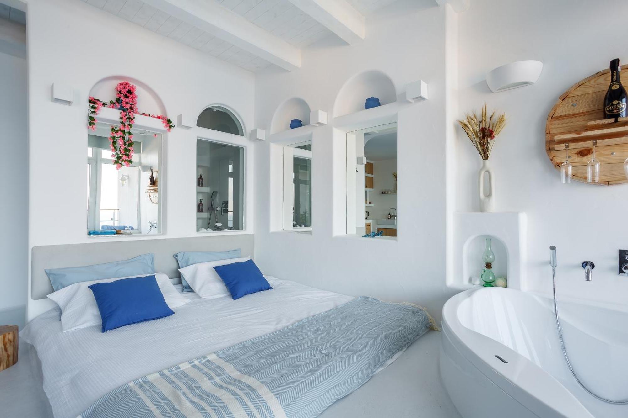 Anna Maria Santorini - Greek Suite & Large Sea Terrace Arcadia Odesa Exterior photo