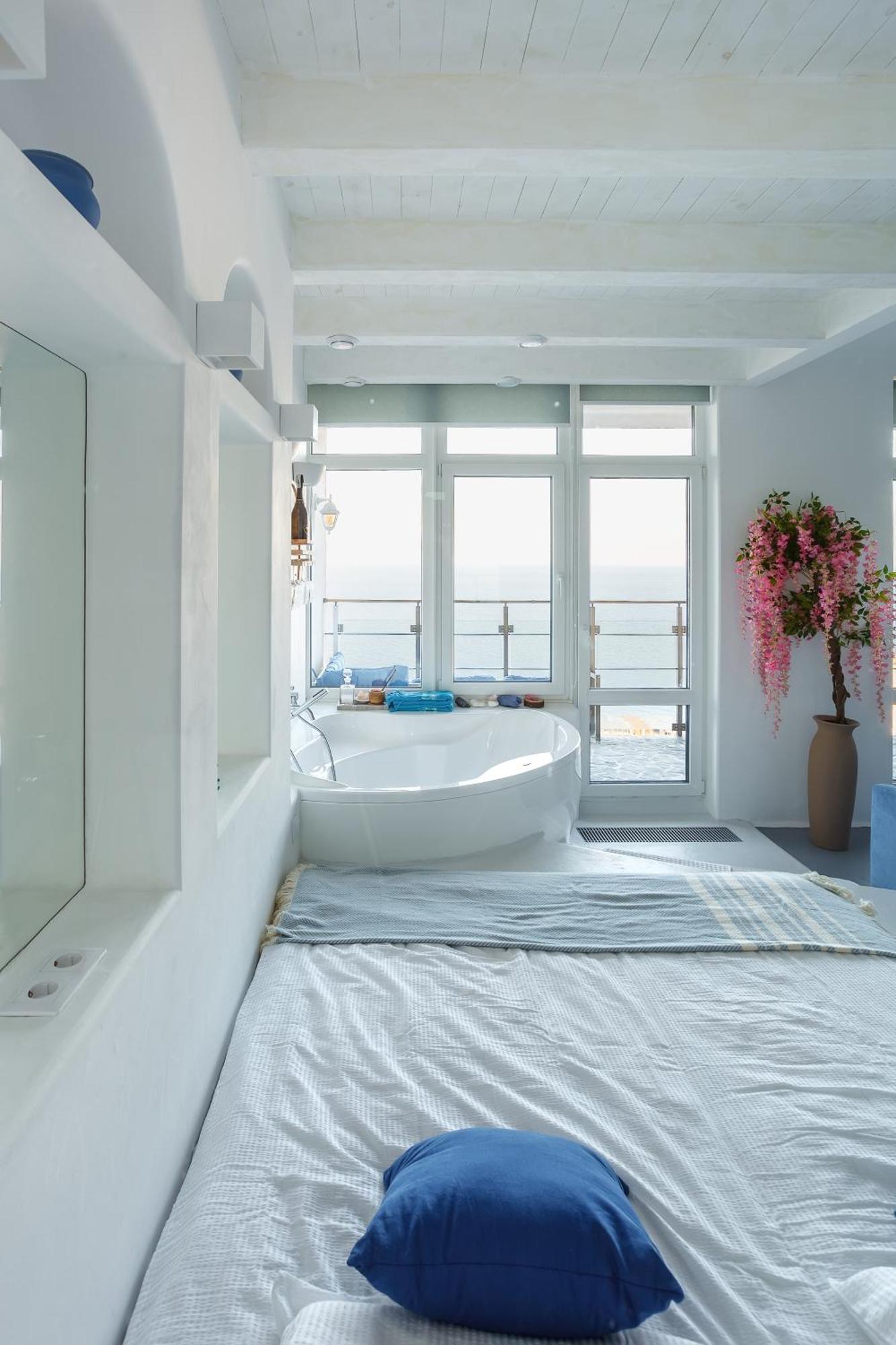 Anna Maria Santorini - Greek Suite & Large Sea Terrace Arcadia Odesa Exterior photo