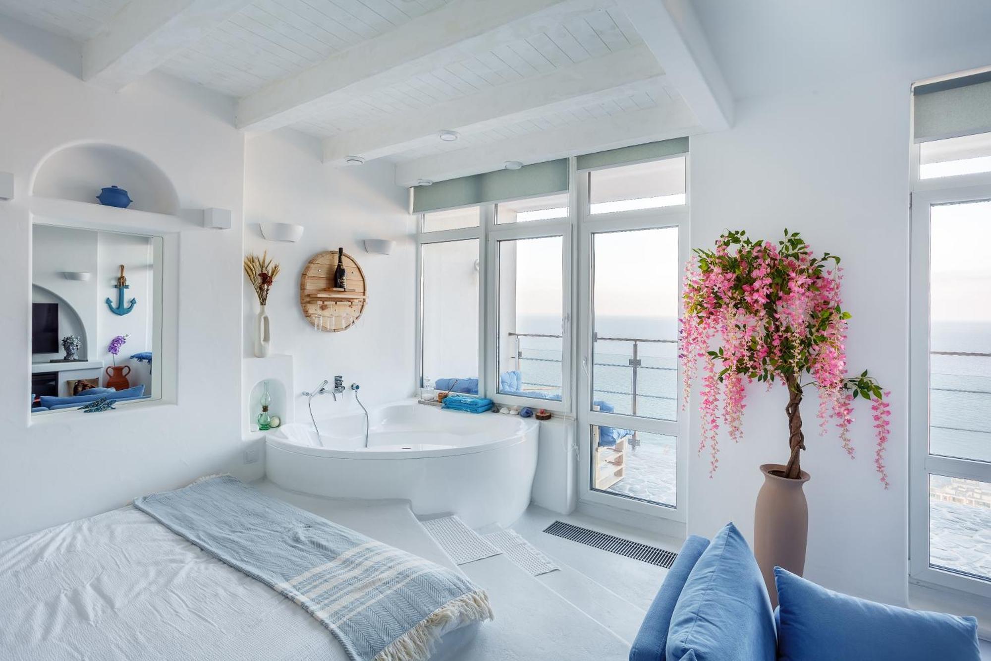 Anna Maria Santorini - Greek Suite & Large Sea Terrace Arcadia Odesa Exterior photo